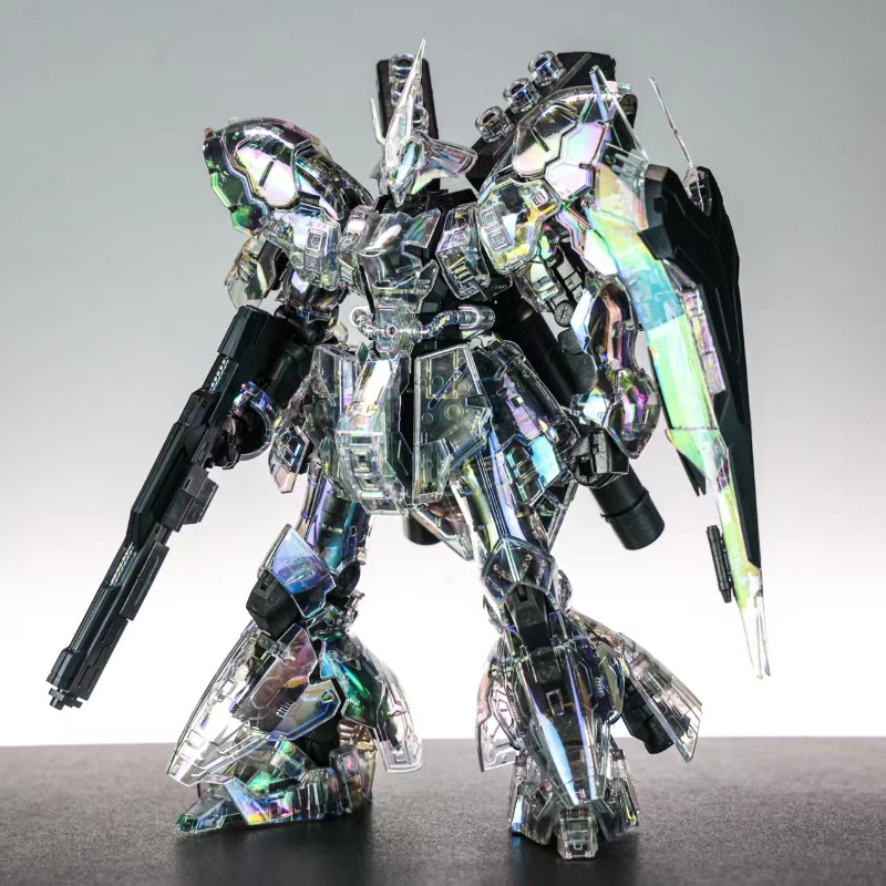 Model Kit Rg - Plated Rainbow Laser Clear Rg 1/144