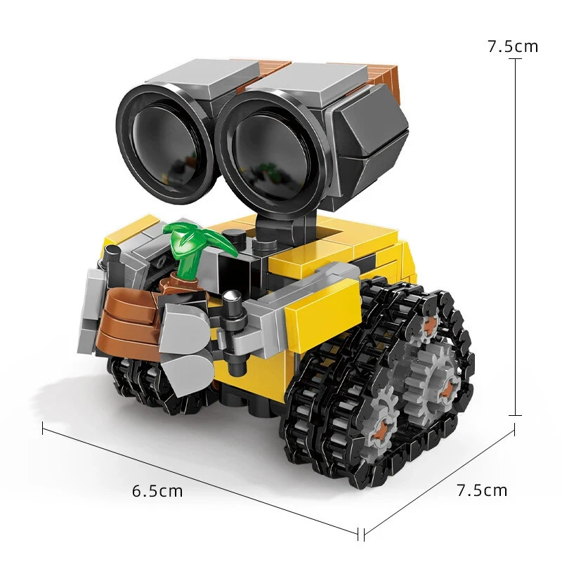 Model Kit Wall E - Hot selling mini Wall-E Building Block