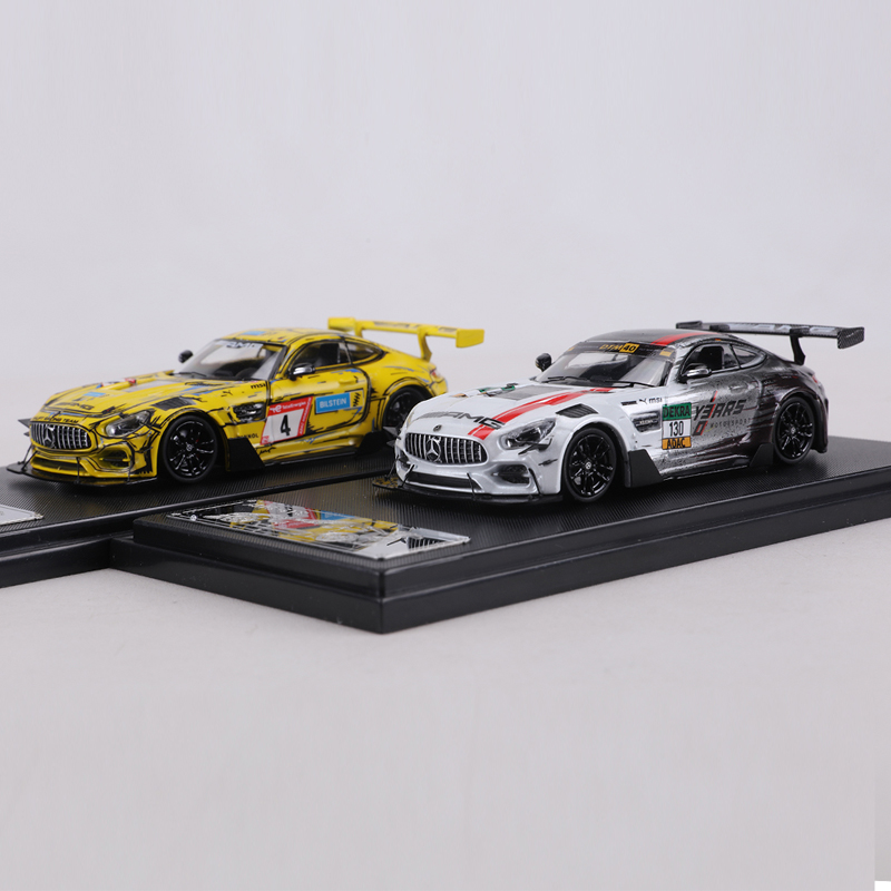 Model Kit Rg - RM MODEL 1:64 AMG GTS Nurburgring