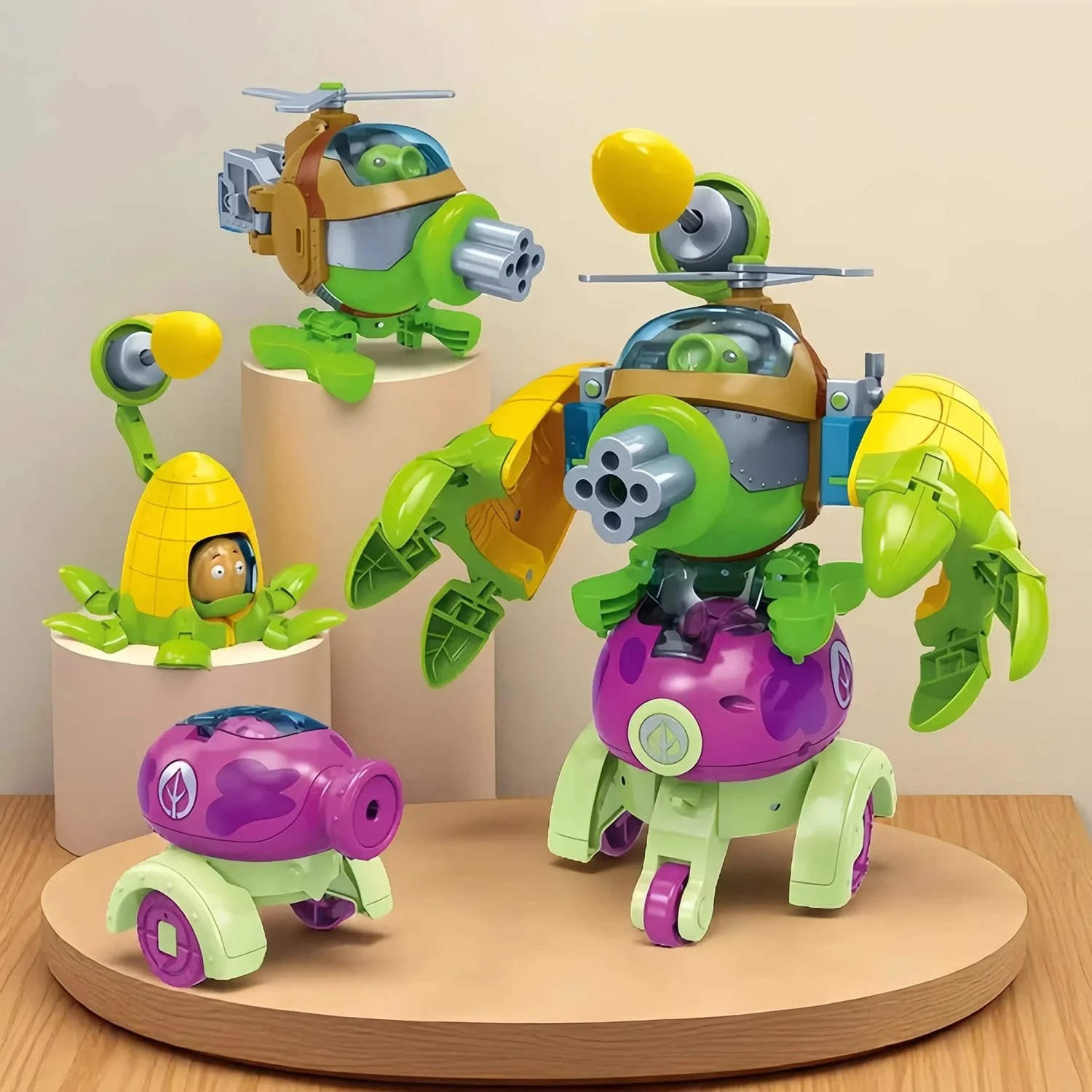 Model Kit Zombie - 2025 New Plants vs. Zombies Robot