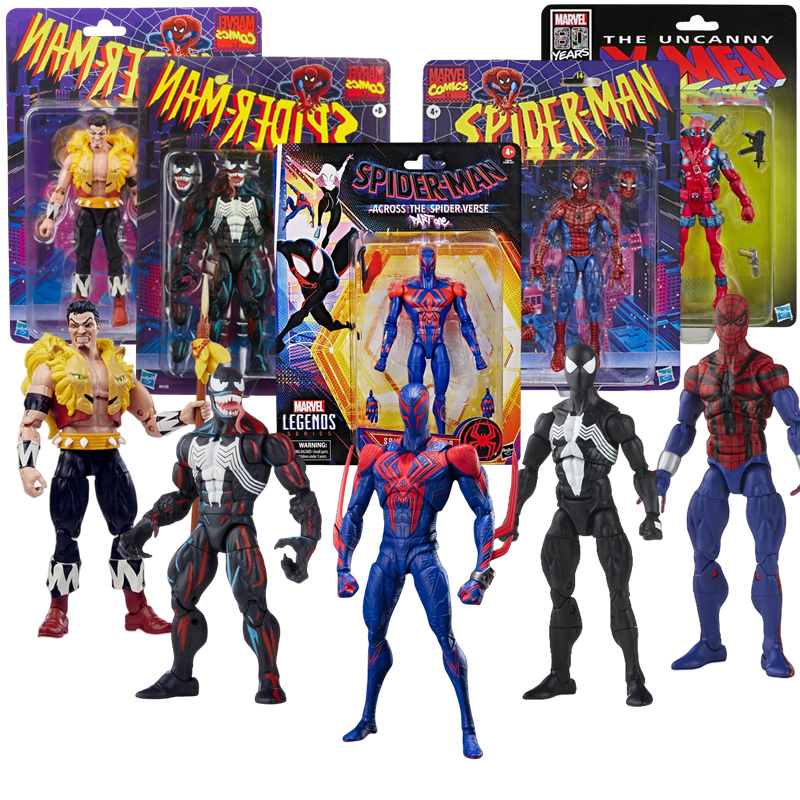 Model Kit Spiderman - Hasbro Spider Man Venom Deadpool Kraven
