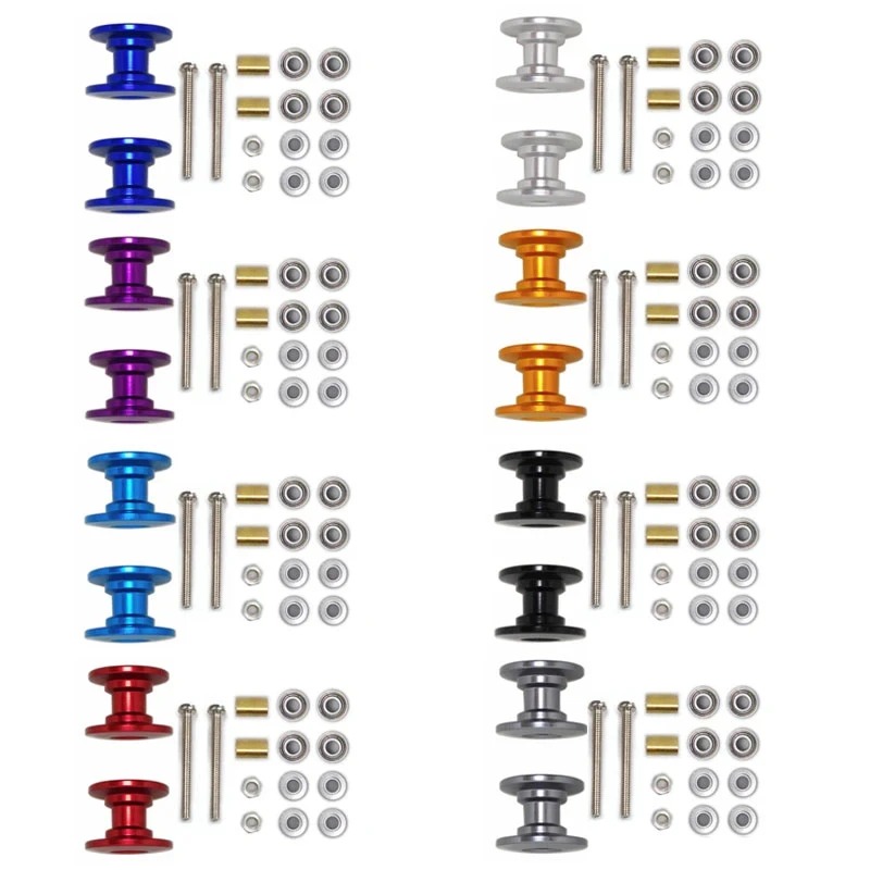Tamiya Model Mini 4Wd - 2Pcs 12-13mm Double Guide Roller 95423