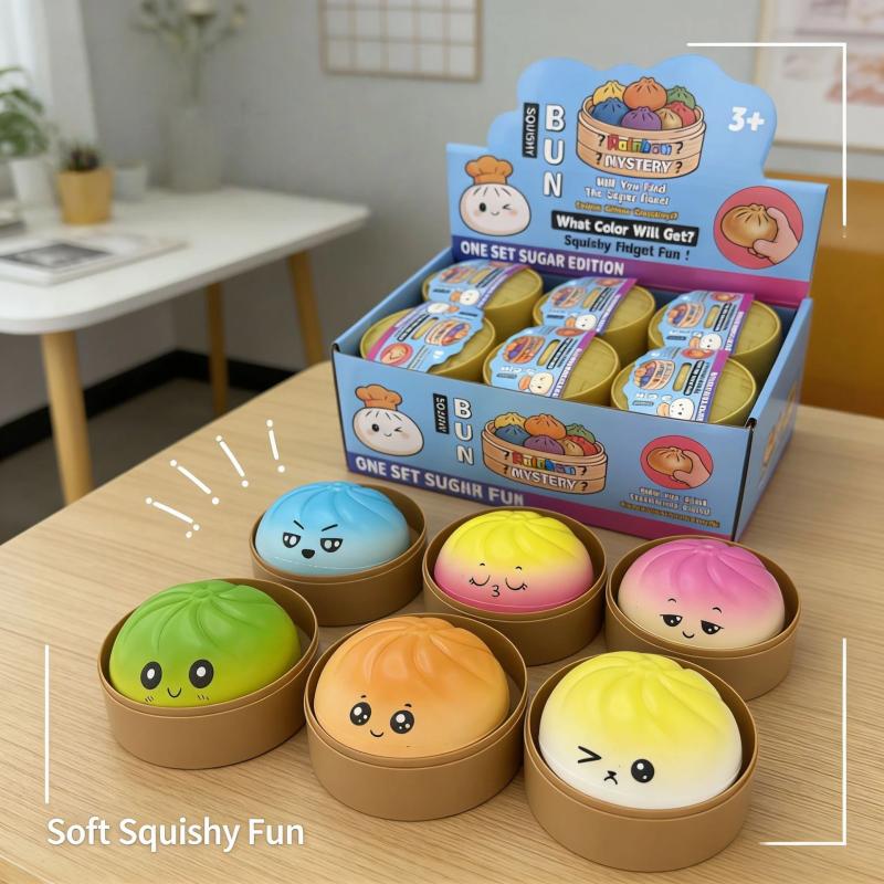 Model Kit Display - 1-2Pack Colorful Squishy Blind Boxes |