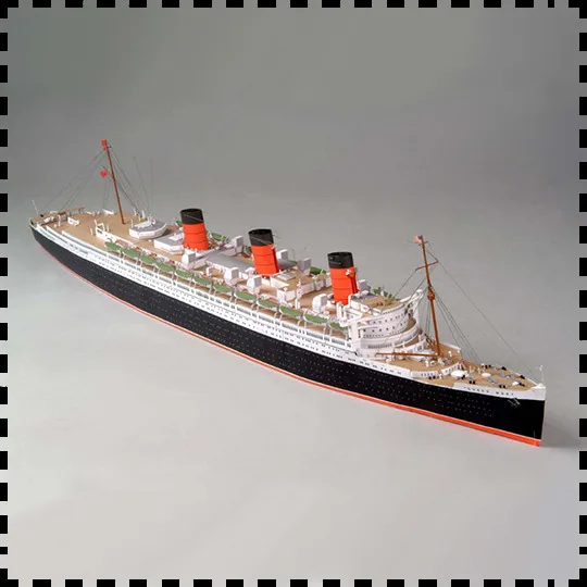 Model Kit Queen Mary - 1:400 Scale British Royal Mail Steamer