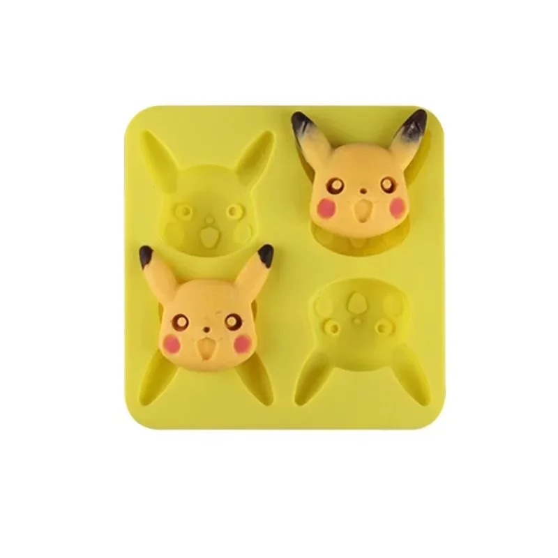 Model Kitchen Set - New Pikachu Silicone Chocolate Mold Pastry