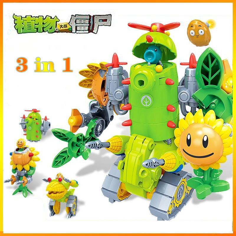 Model Kit Zombie - 2024 New Plants Vs. Zombies Robot