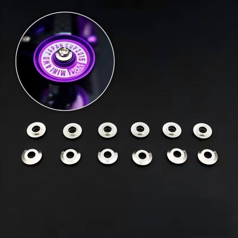 Tamiya Model Mini 4Wd - 12/24/48Pcs Mini Metal Washer Gasket Shim