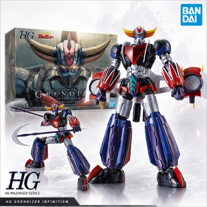 Model Kit Rg - Bandai Original HG 1/144 Grendizer Infinitism