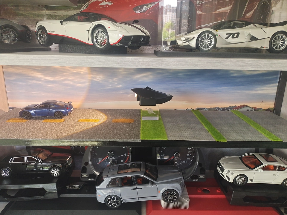 2pcs Miniature Simulation Road - Model Kit Wall E ulasan dan harga