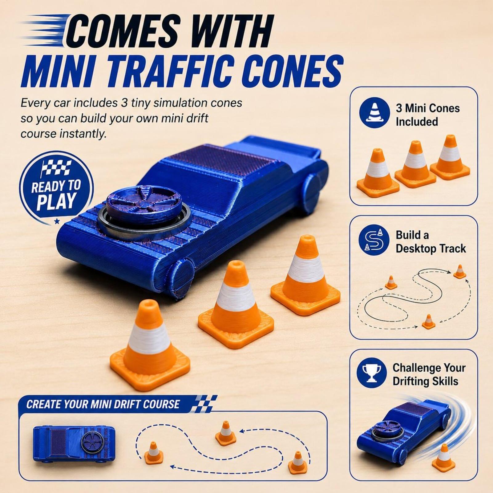 Mini Pocket Drift Car Fidget T - Model Kit Car ulasan dan harga