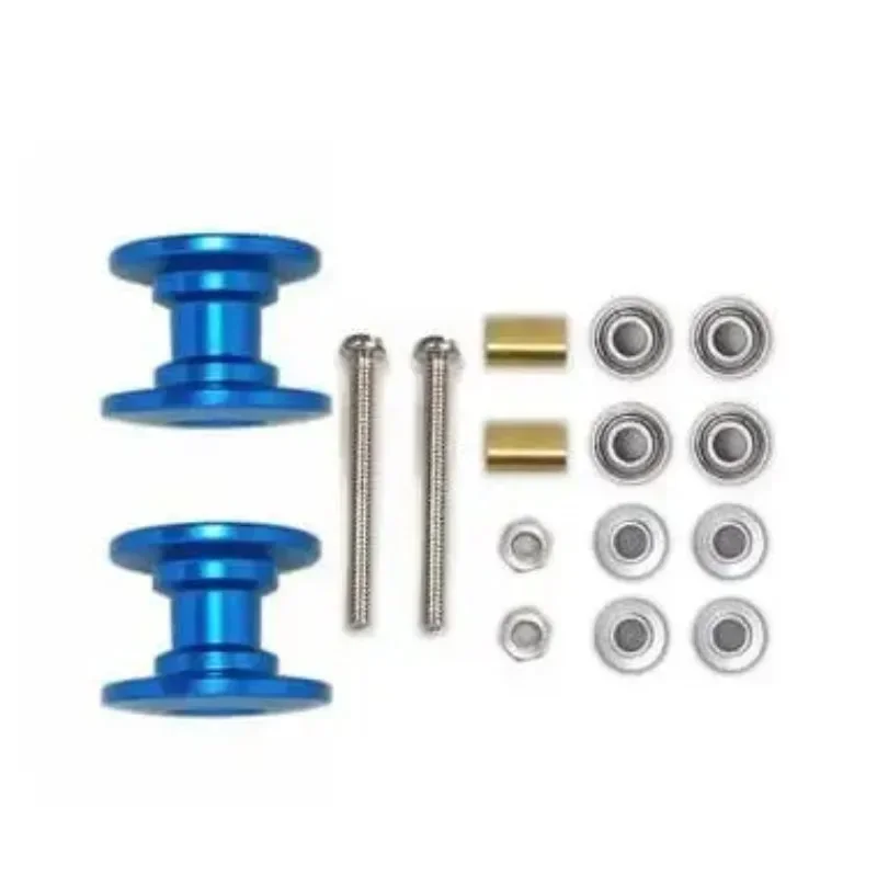 2Pcs 12-13mm Double Guide Roll - Tamiya Model Mini 4Wd ulasan dan harga