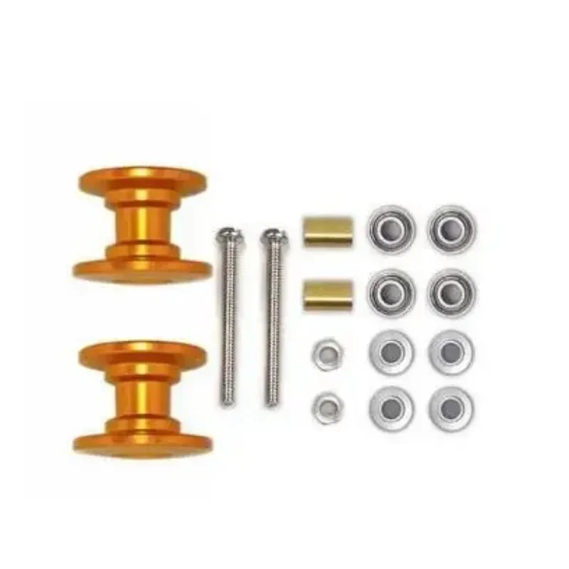 2Pcs 12-13mm Double Guide Roll - Tamiya Model Mini 4Wd ulasan dan harga
