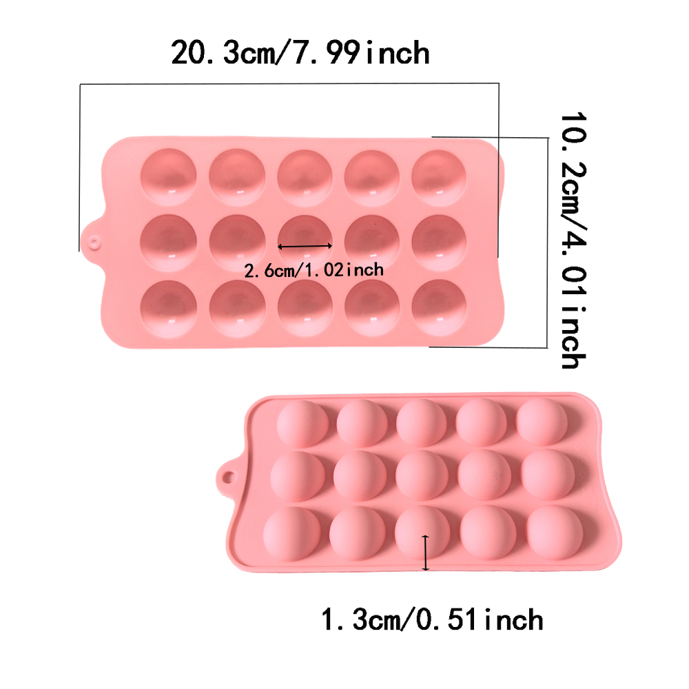 15 cavity semi-circular chocol - Model Kitchen Set ulasan dan harga