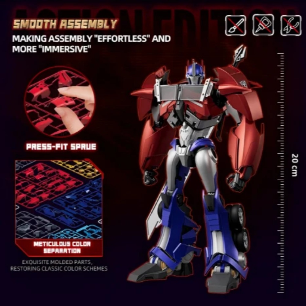 【New Launch】BLOKEES Transforme - Model Kit Transformers Blokees ulasan dan harga