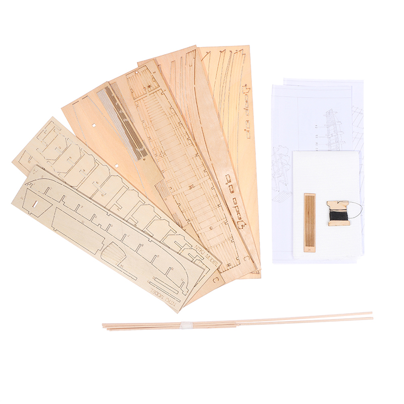 1pcs Chinese sand boat wooden  - Model Kit Entry Grade ulasan dan harga