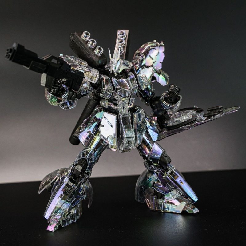 Plated Rainbow Laser Clear Rg  - Model Kit Rg ulasan dan harga