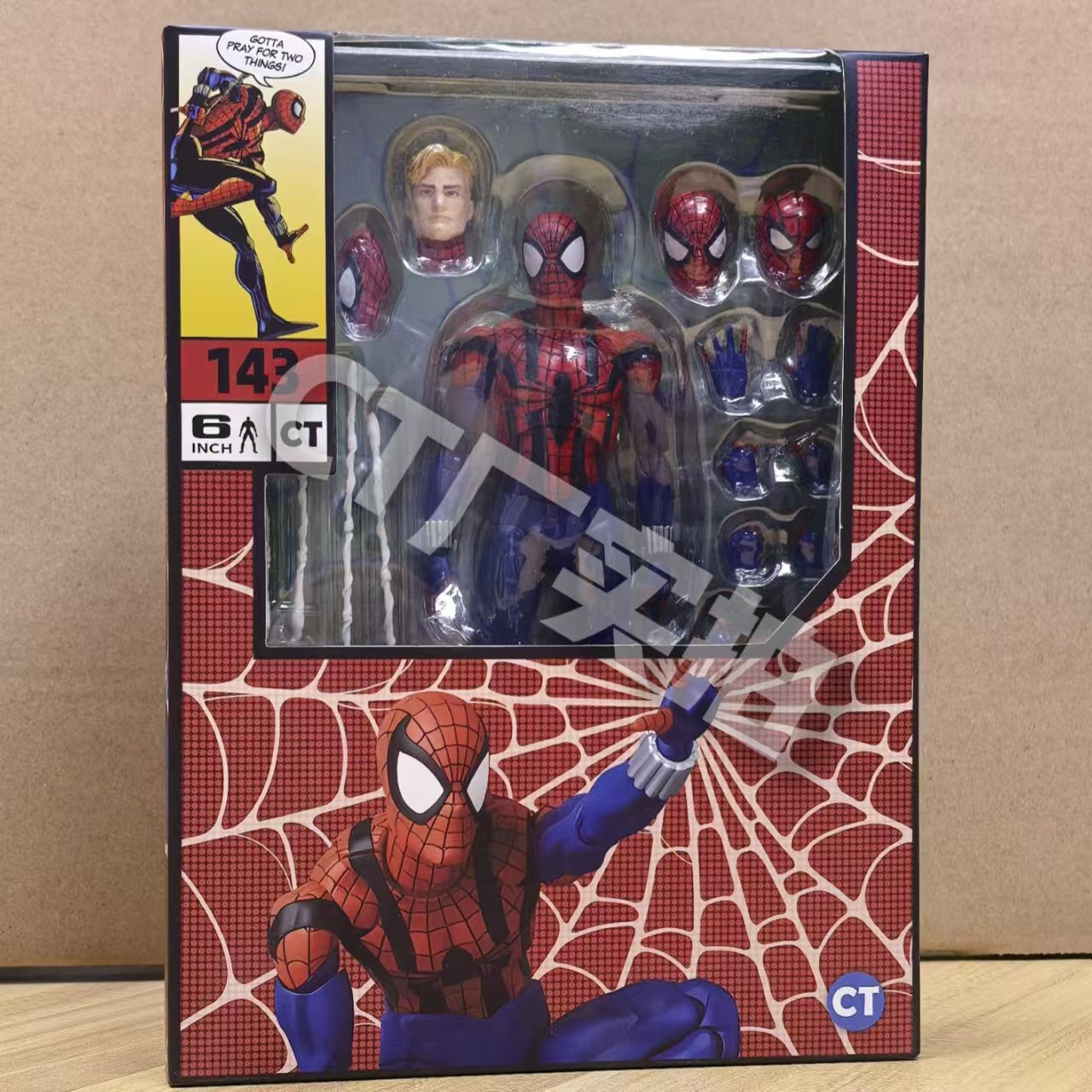 In Stock Ct Toys Spiderman Maf - Model Kit Spiderman ulasan dan harga