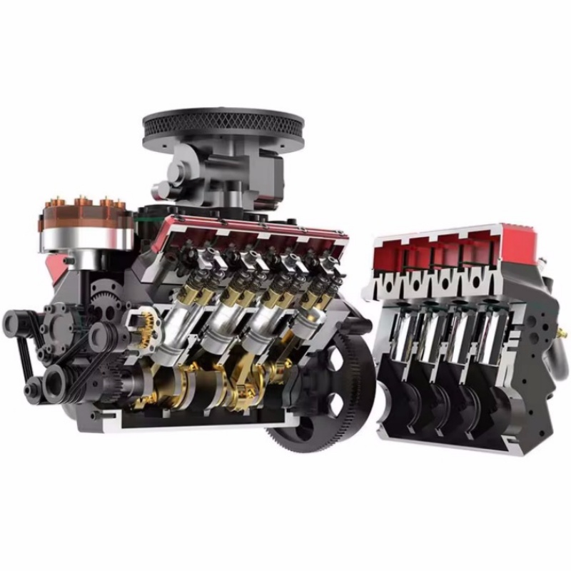 TOYAN V8 Gas 4 Stroke Engine 2 - Model Kit V8 ulasan dan harga