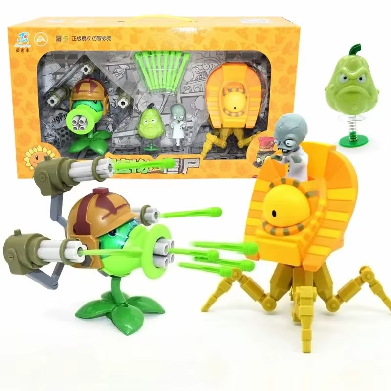Plants Vs Zombies 7 Hole Gatli - Model Kit Zombie ulasan dan harga