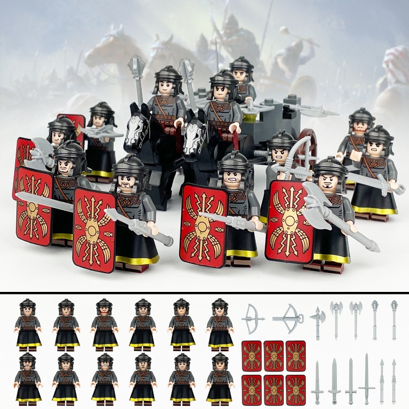 Mini Doll Building Blocks Medi - Model Kit Knight ulasan dan harga