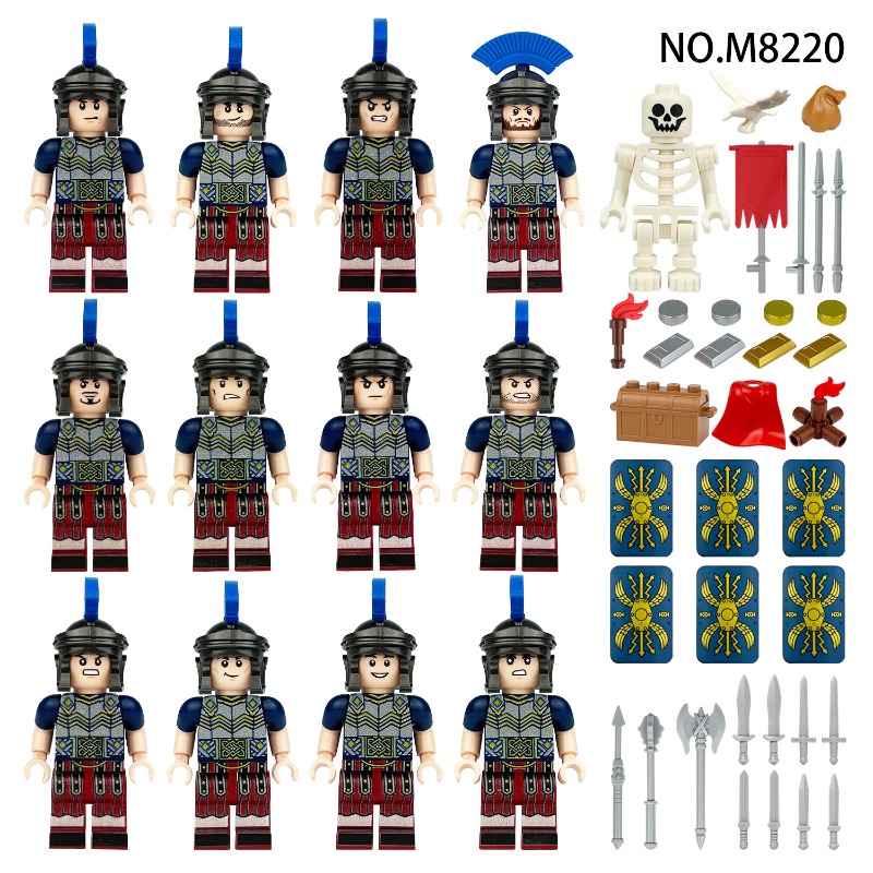 Mini Doll Building Blocks Medi - Model Kit Knight ulasan dan harga