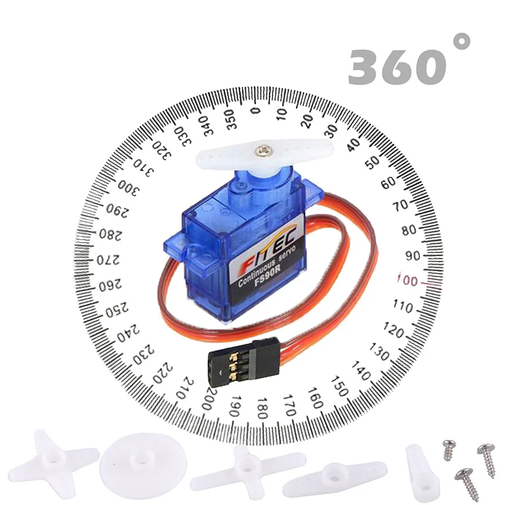 Feetech Mini FS90R Micro Servo - Model Kit Ship ulasan dan harga