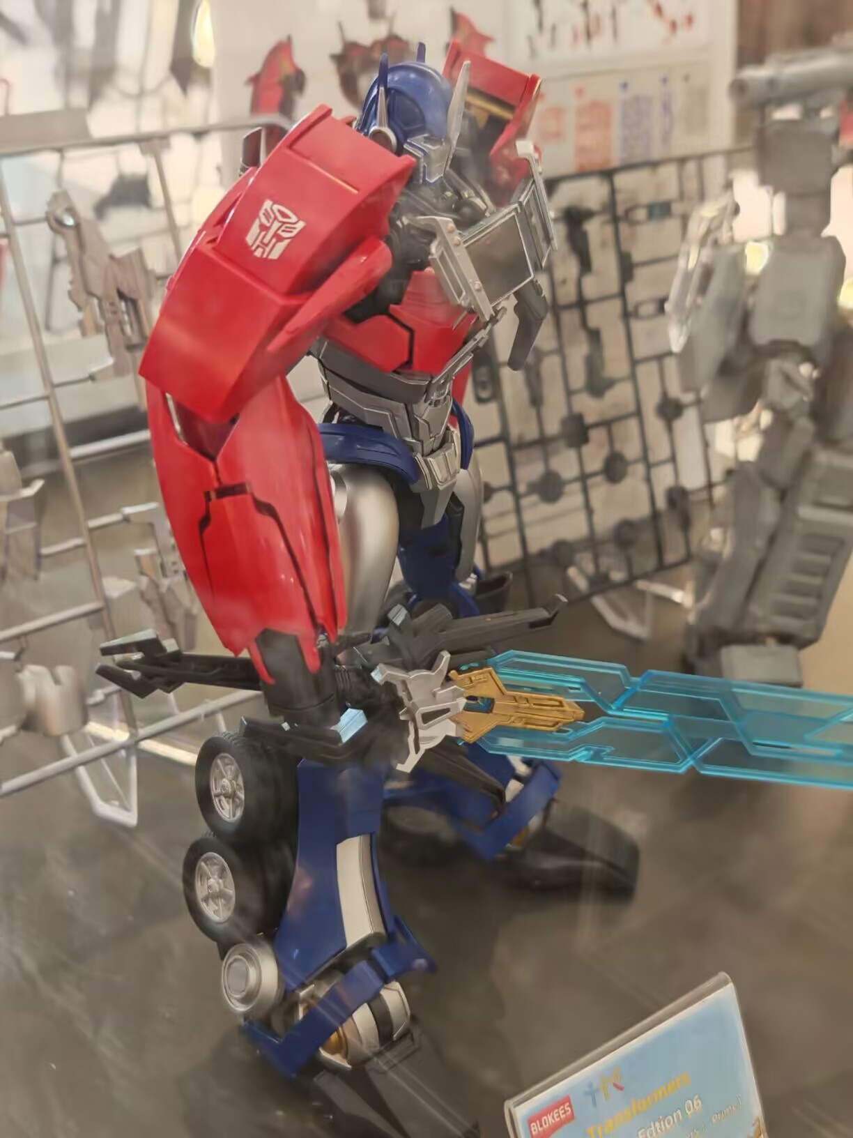 Blokees Transformers Optimus P - Model Kit Optimus ulasan dan harga