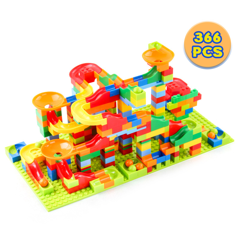 84-504PCS Marble Race Run Bloc - Model Kit Wall E ulasan dan harga