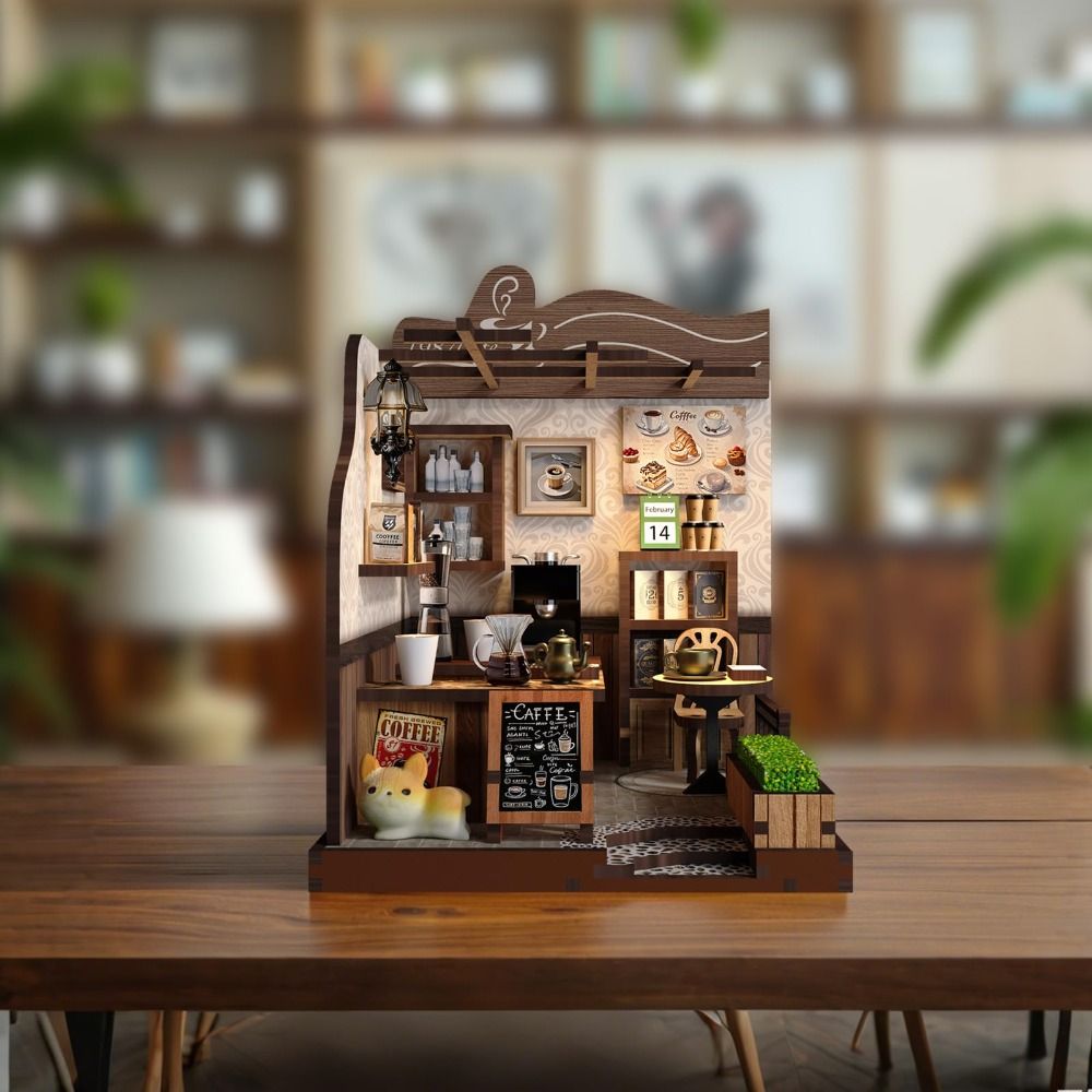 Country Cafe Style DIY Miniatu - Model Kit Japanese ulasan dan harga