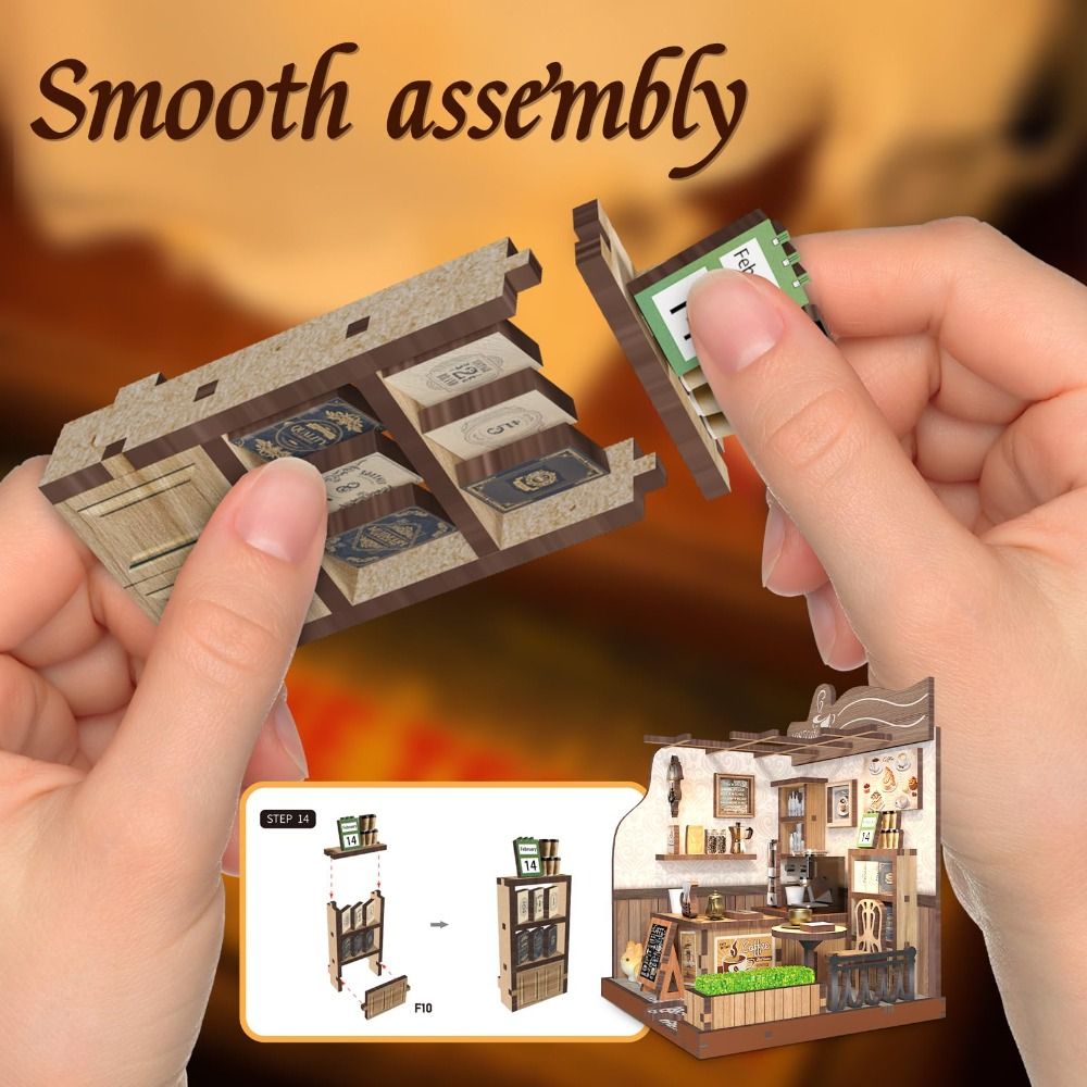 Country Cafe Style DIY Miniatu - Model Kit Japanese ulasan dan harga
