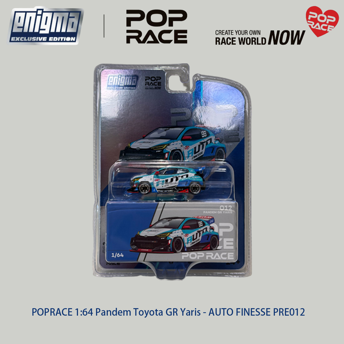 POP RACE 1:64 Blister Pack Set - Model Kit Car ulasan dan harga