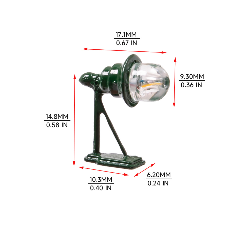 2Pcs Miniature 3V Led Lights M - Model Kit Wall E ulasan dan harga