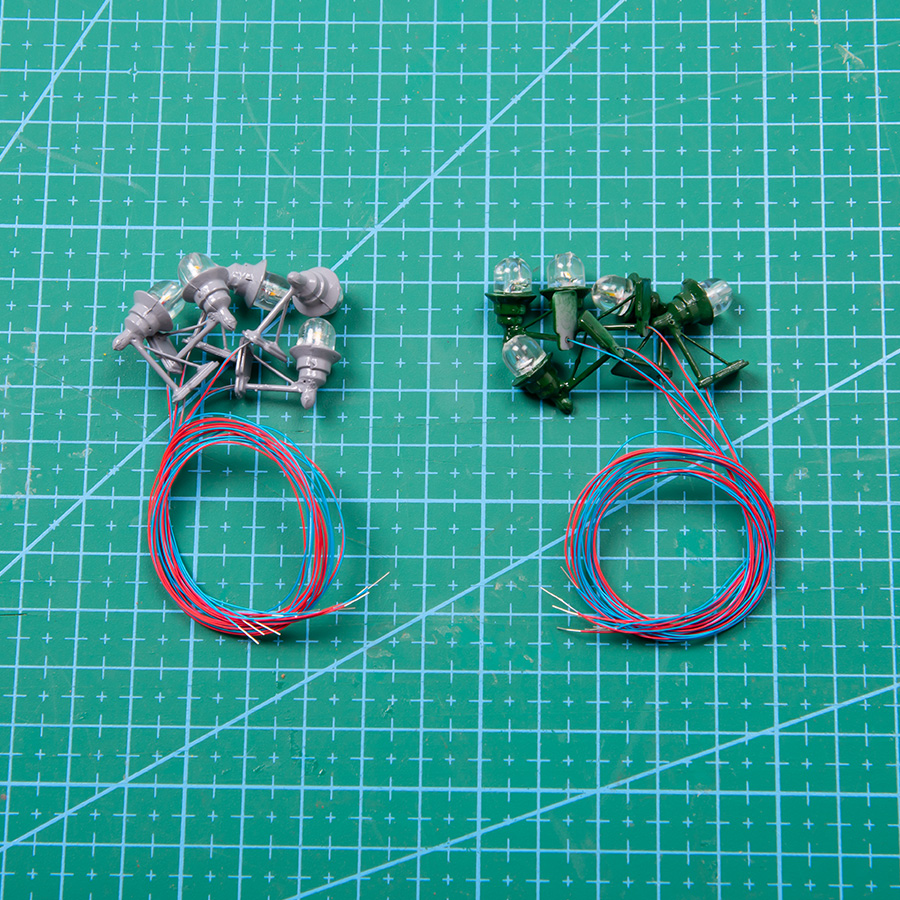 2Pcs Miniature 3V Led Lights M - Model Kit Wall E ulasan dan harga