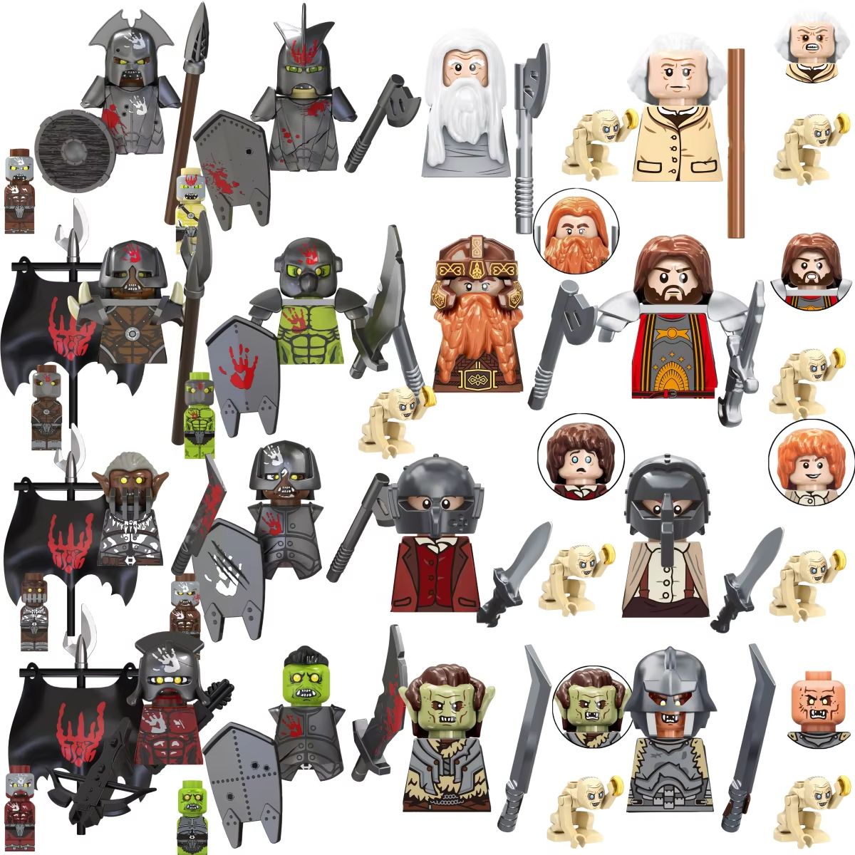 Blind Box TV6410 Mini Action F - Model Kit Knight ulasan dan harga