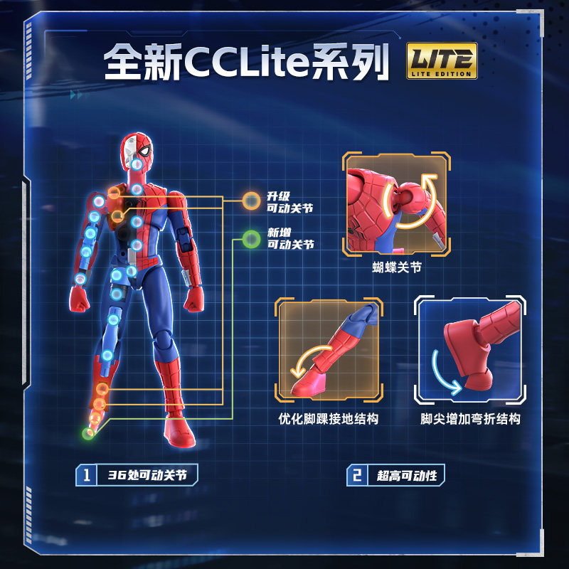 BLOKEES Champion Class Lite Mo - Model Kit Spiderman ulasan dan harga