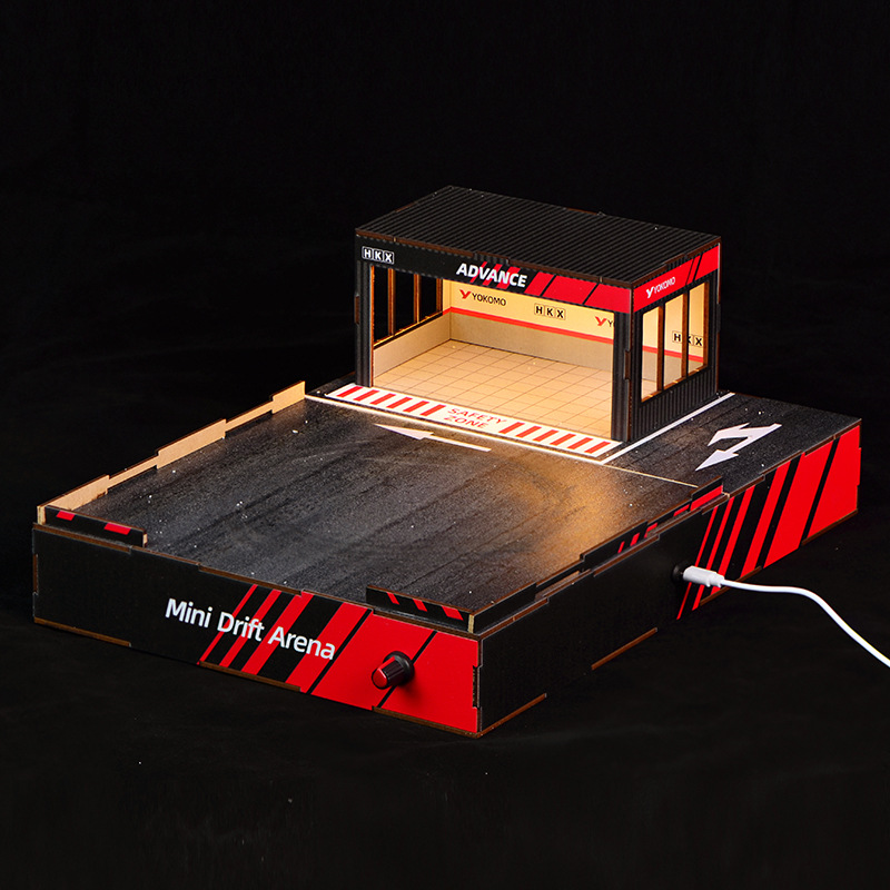 1:64 Scale DIY Drift Track Dio - Model Kit Car ulasan dan harga