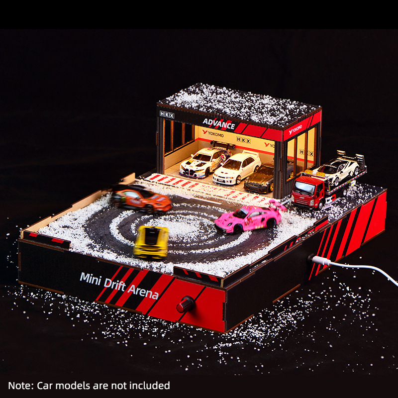 1:64 Scale DIY Drift Track Dio - Model Kit Car ulasan dan harga