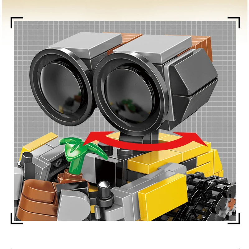 Hot  selling mini Wall-E Build - Model Kit Wall E ulasan dan harga