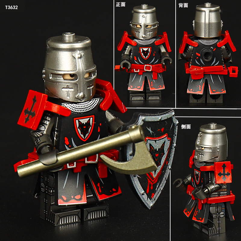 ST3631-3636 Middle Ages Fire D - Model Kit Knight ulasan dan harga