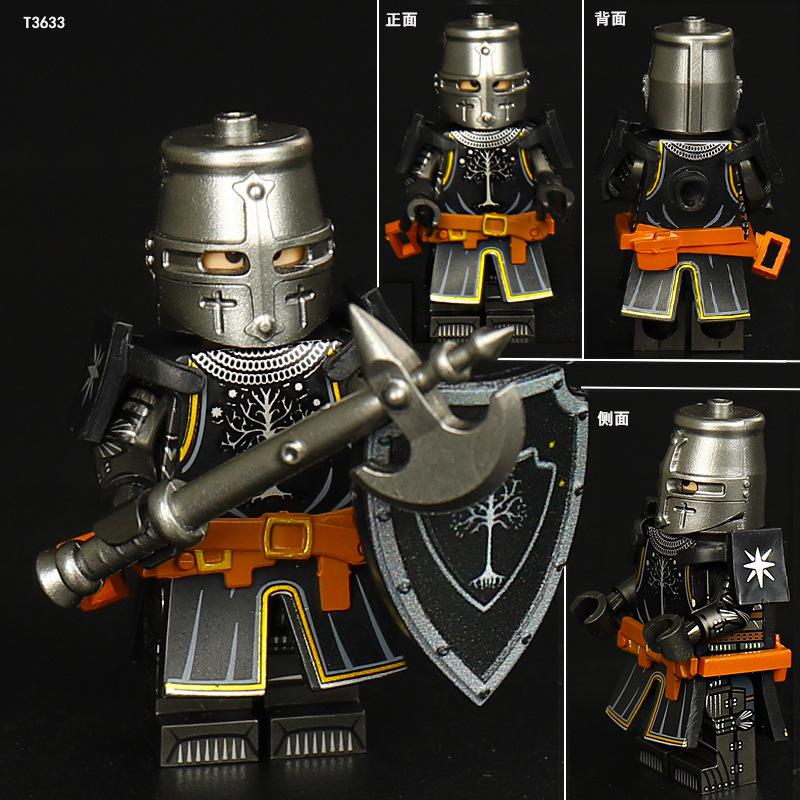 ST3631-3636 Middle Ages Fire D - Model Kit Knight ulasan dan harga