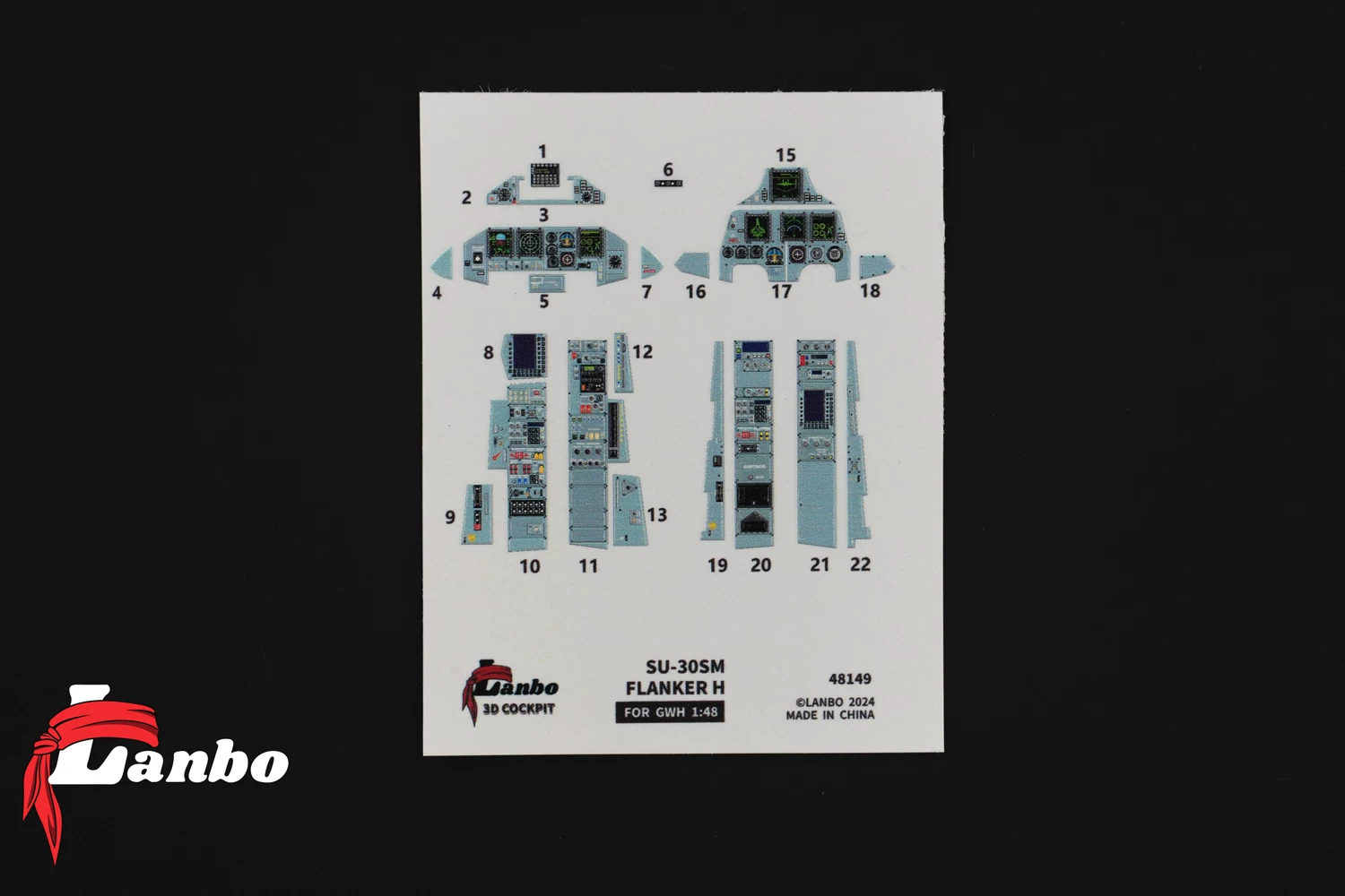 Lanbo 3D Color Cockpit Instrum - Model Kit Wall E ulasan dan harga