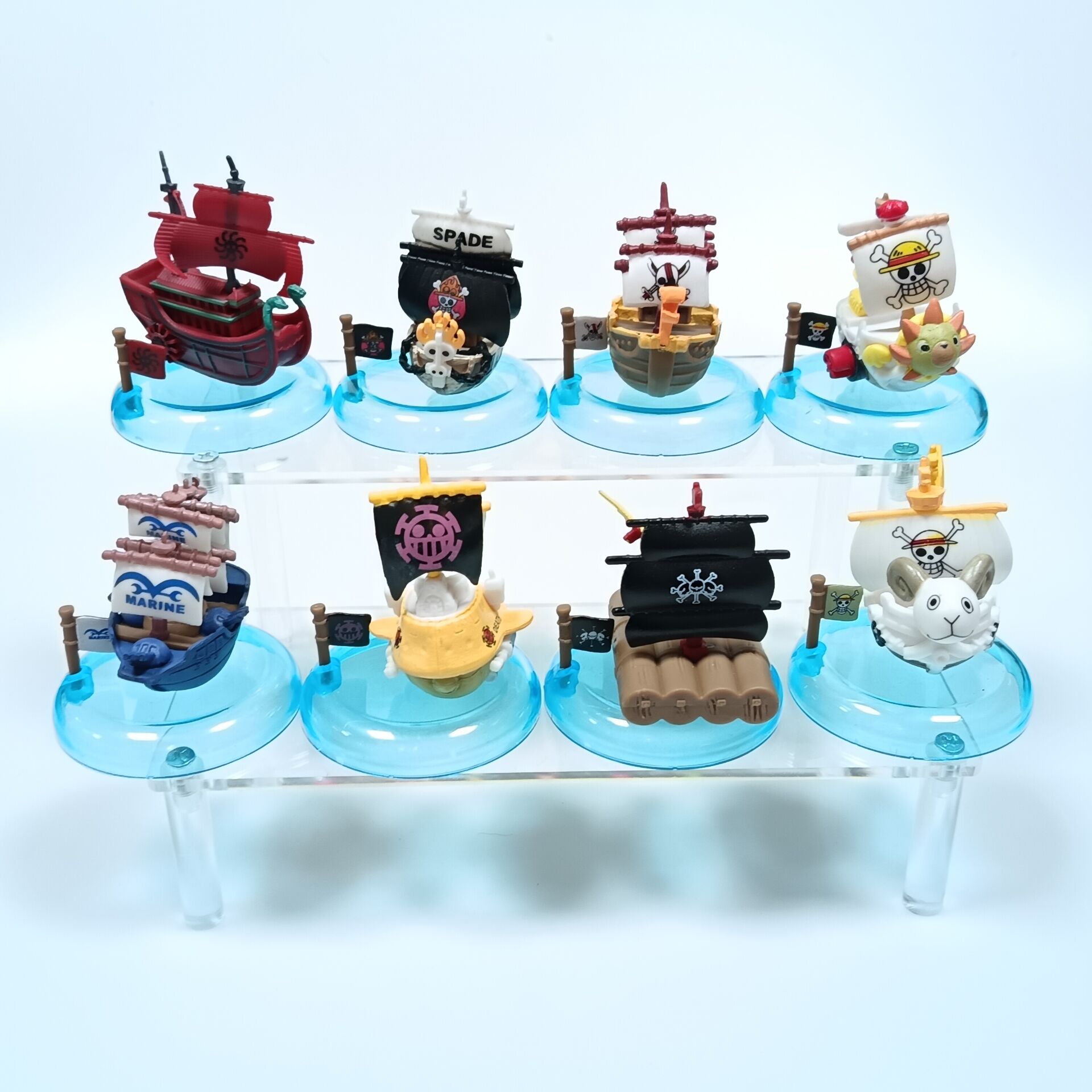 8 Pirate Ship Straw Hat Road P - Model Kit Ship ulasan dan harga