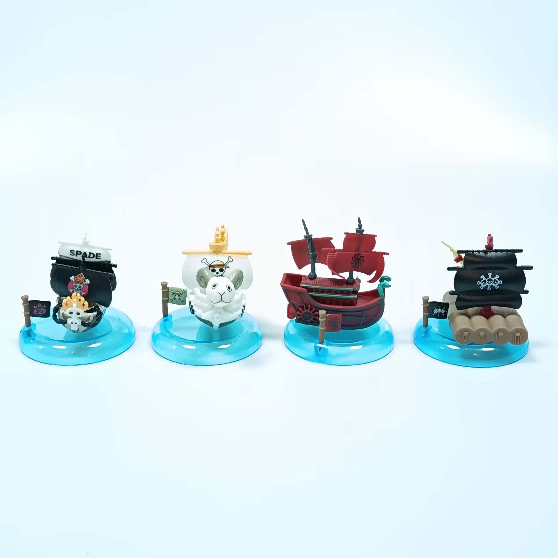8 Pirate Ship Straw Hat Road P - Model Kit Ship ulasan dan harga