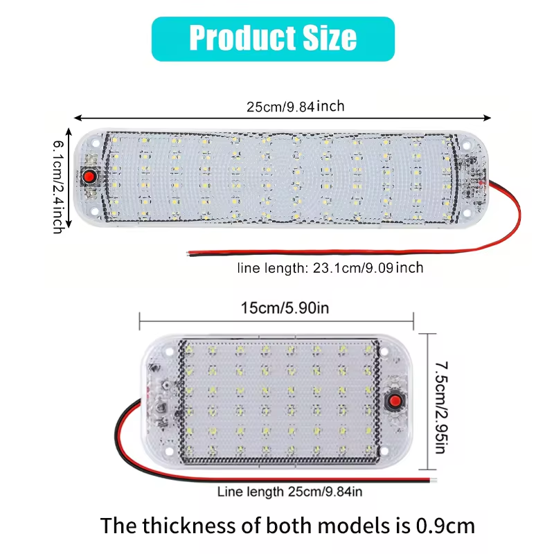 1PC Vehicle Interior Led Light - Model Kit Ship ulasan dan harga