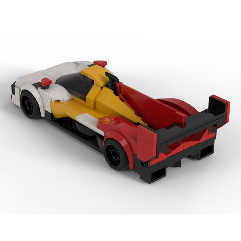 MOC V8 Engine Supercar Buildin - Model Kit V8 ulasan dan harga