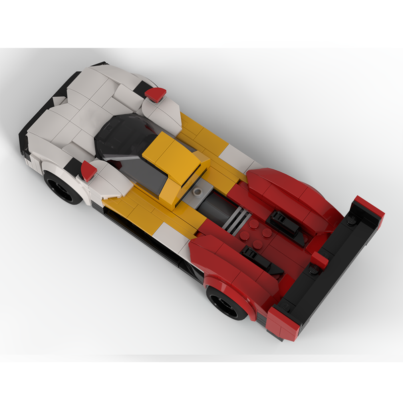 MOC V8 Engine Supercar Buildin - Model Kit V8 ulasan dan harga