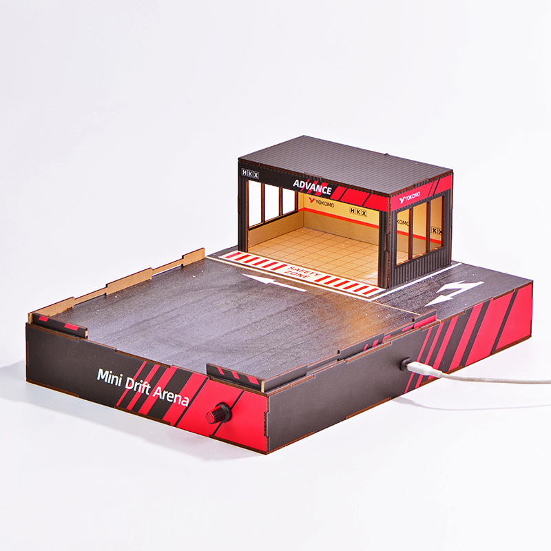 1:64 Scale DIY Drift Track Dio - Model Kit Car ulasan dan harga