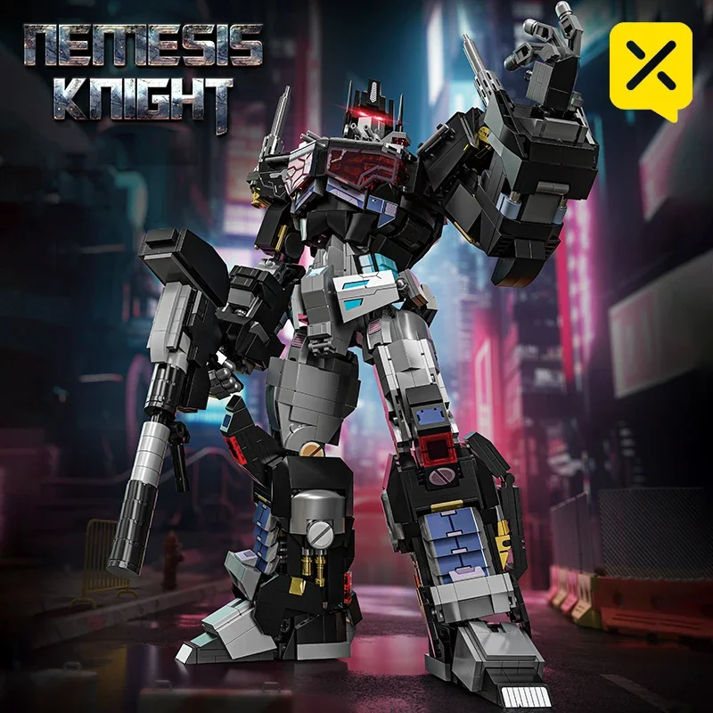 Optimus Prime Knight Transform - Model Kit Optimus ulasan dan harga