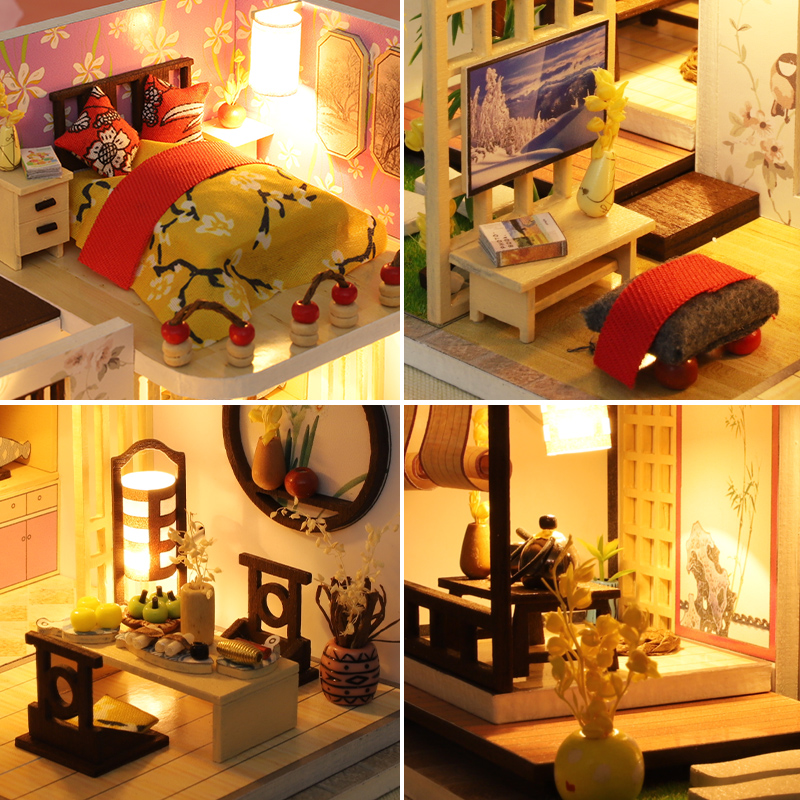 DIY Japanese Style Loft Villa  - Model Kit Japanese ulasan dan harga