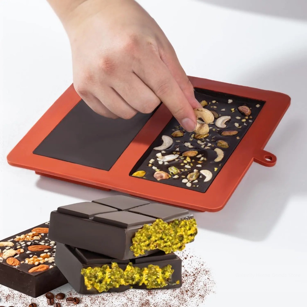 Dubai Chocolate Mold Bar Pista - Model Kitchen Set ulasan dan harga